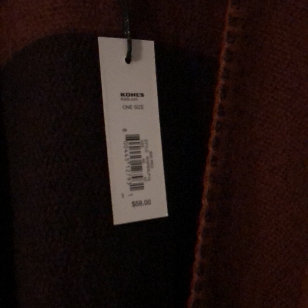 Nwt Apt 9 Open Front Blanket Cardigan Poncho Wrap… - image 3